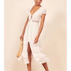 Reformation Garland midi dress NWOT size 0